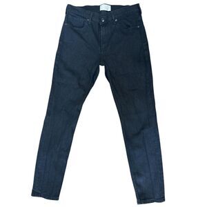 EVERLANE Men's Black Skinny Jeans Stretch Soft Classic Sz: 30 Regular